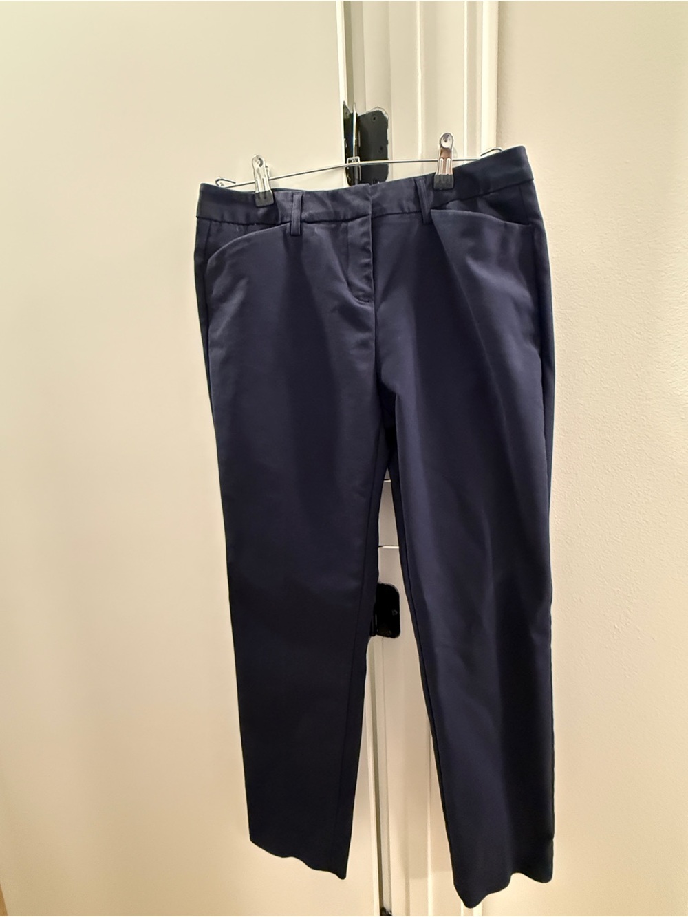 Philosophy Navy Cropped Ankle Pants